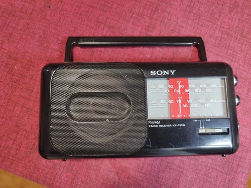 Radio portatile icf 750w - radio, anni