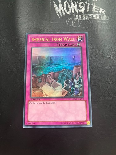 Yugioh imperial iron wall - iron,