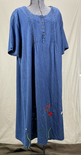 Abito chambray country - chambray,