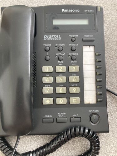 Panasonic t7665 t7665e - kx-t7665, t7665e-b