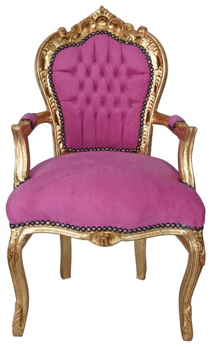 Poltrona barocco sedia - poltrona,