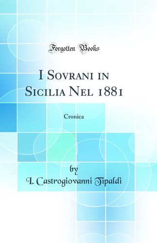 Sovrani sicilia nel 1881 - in,