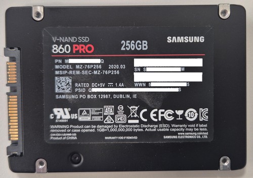 Ssd samsung 860 pro - ssd,