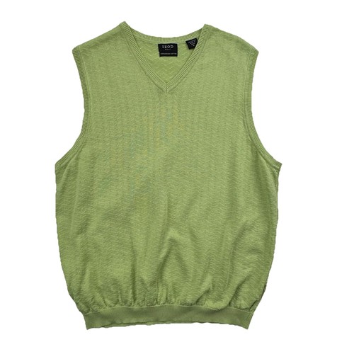 Izod maglione golf gilet - gilet, uomo