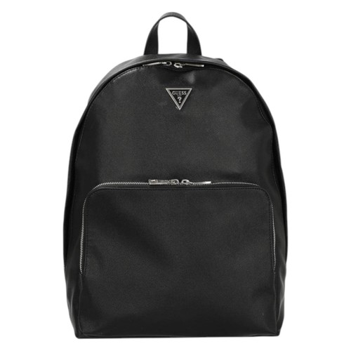 Guess zaino nero ecopelle - guess, in