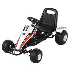 Go-Kart a Pedali Bianco per