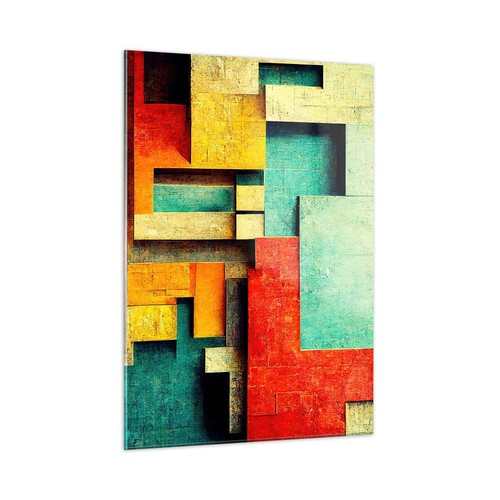 Quadro vetro 50x70cm 3d - vetro,