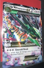 M Rayquaza EX 76/108 Pokemon