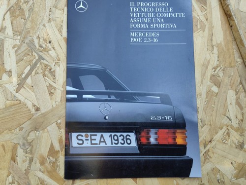 Depliant mercedes 190e - depliant, 2.3-16