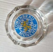 POSACENERE - BIRRA "LOWENBRAU MUNCHEN" - IN VETRO  DIAMETRO cm. 11,0 ca