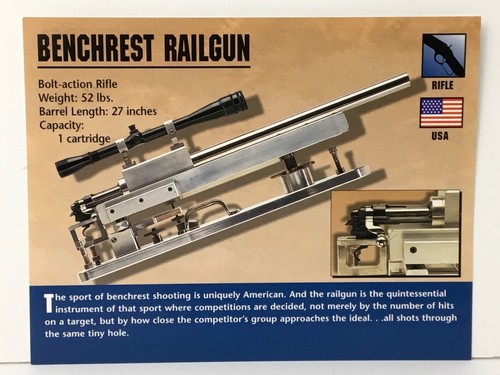 Benchrest rail gun rifle - benchrest,