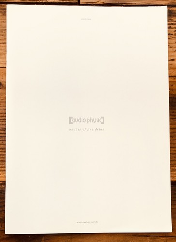 Audio physic yara scorpio - audio,