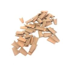 Tegole piccole in terracotta 1,8x1,3 mm per tetto presepe confezione 22 Pz