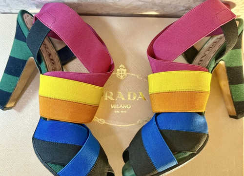 Sandali elasticizzati prada - elasticizzati,