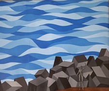 MARIO ROSSELLO QUADRO TEMPERA
