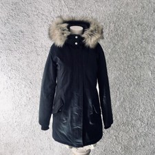 PARKA NERO ONLY TAGLIA XS