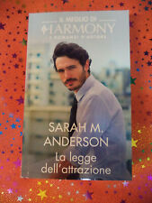 BOOK Libro LA LEGGE DELL'ATTRAZIONE Sarah M.Anderson IL MEGLIO HARMONY 235(L16)