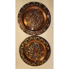 Solid Copper Mexican Plates