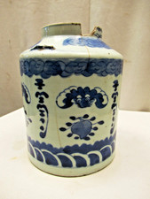 Antico Cinese Blu Bianco Drago