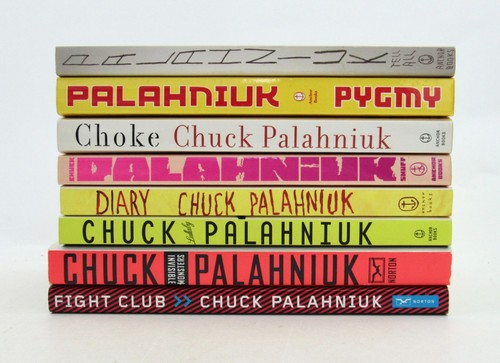 Lot chuck palahniuk books - lot, 8