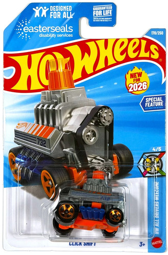 Valigetta hot wheels click - hot,