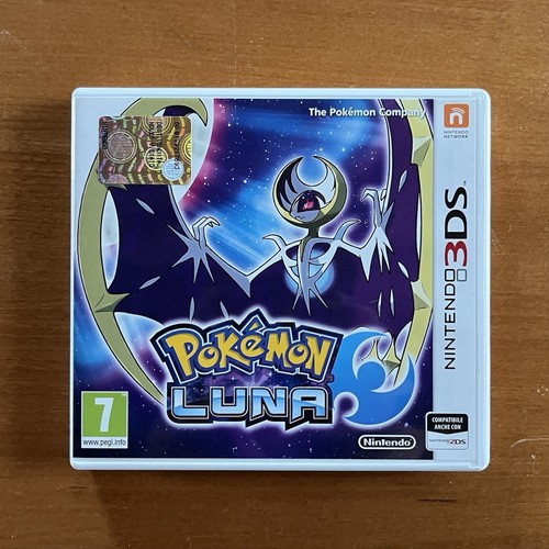 Pokemon luna nintendo 3ds - pokemon,