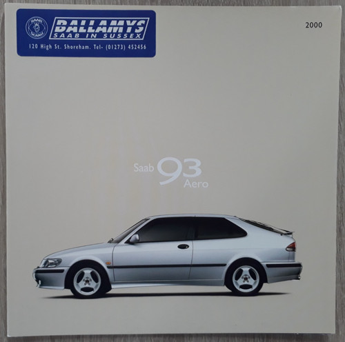 Brochure saab aero range - aero,