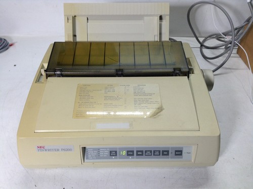 Pinwriter nec p6200 - nec,