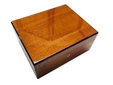Humidor Elie Bleu in mogano 100CT nuovo!