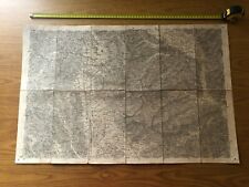 ANTICA CARTINA GEOGRAFICA CARTA TOPOGRAFICA AREZZO GIUSEPPE SAVI VALLE DI CHIANI