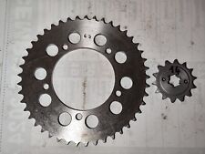 KIT TRASMISSIONE MV AGUSTA 250 B , PIGNONE Z14 + CORONA Z 45