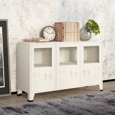 Credenza Bianca Industriale