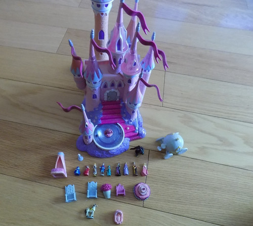 Polly pocket disney - disney, castello