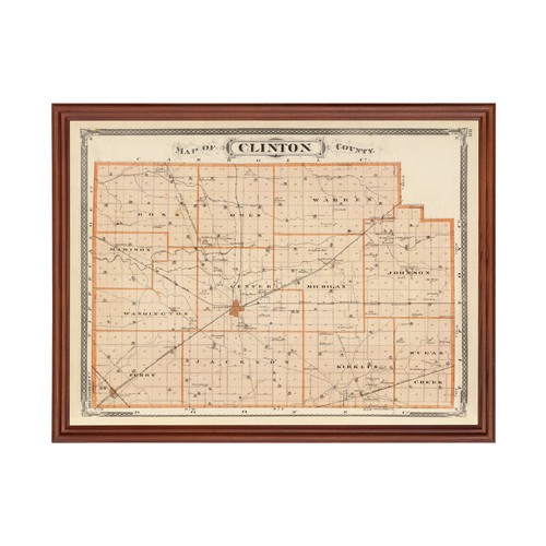 Vecchia mappa della - , di