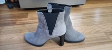 Scarpe tronchetto donna Geox N° 38 colore Grigio Pelle Scamosciata 