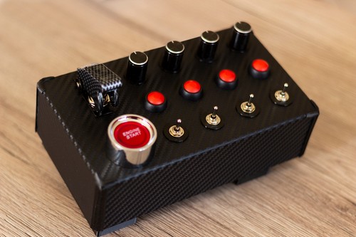 Button box sim - box, racing