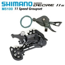 SHIMANO DEORE M5100 11 Velocità Leva Cambio Deragliatore Posteriore SGS MTB Gruppo Bici