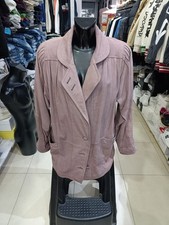 Giacca cappotto donna in pelle