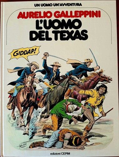 Uomo del texas aurelio - l’uomo,