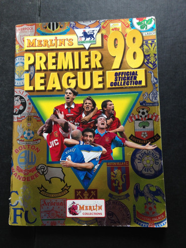 Album figurine calcio merlin - album,