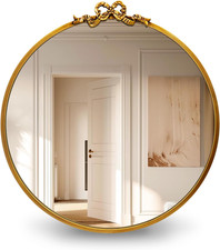 Specchio vintage arco oro