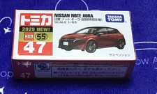 1/63 Tomica #47F NISSAN NOTE AURA PRIMA EDIZIONE TakaraTomy+