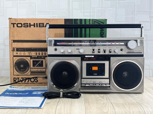 Toshiba 7770s boombox radio - rt-7770s,