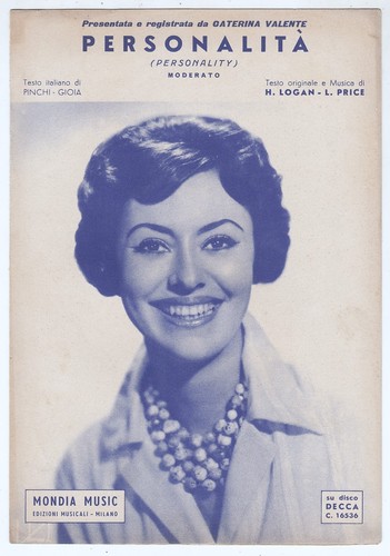 Spartito caterina valente - spartito,