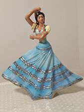 Bottiglia Vintage di Liquore In Ceramica Ballerina Di Flamenco 