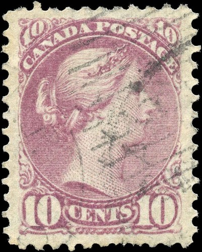 Canada used 10c scott 40 - used, vf