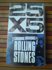 THE ROLLING STONES 25 x 5 VIDEO CASSETTA VHS RARO 1989 CMV 130 MINUTI - ALTRI