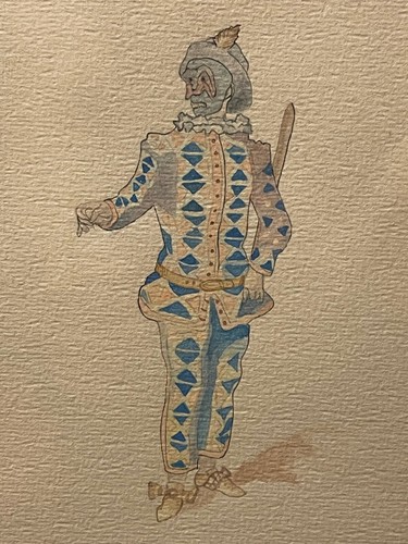 Acquerello commedia dell arte - commedia, dell'arte