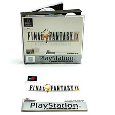 FINAL FANTASY IX 9 PS1 Completo con manuale Dischi eccellenti PlayStation 1 FF9