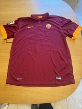 MAGLIA A.S. ROMA 2013-2014 FRANCESCO TOTTI AUTOGRAFATA SERIE A TIM